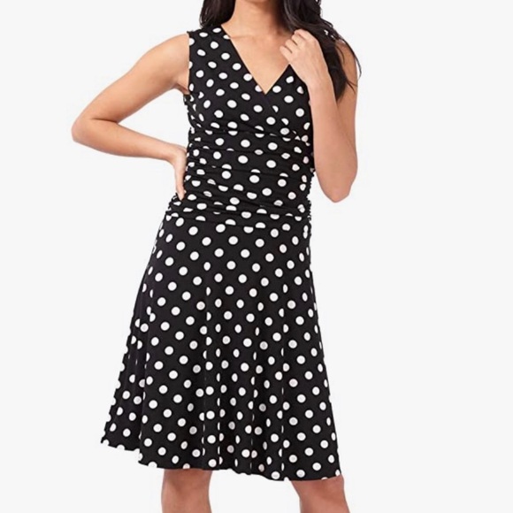 Rekucci Slimming Fit-and-Flare Tummy Control Dress - Picture 1 of 8